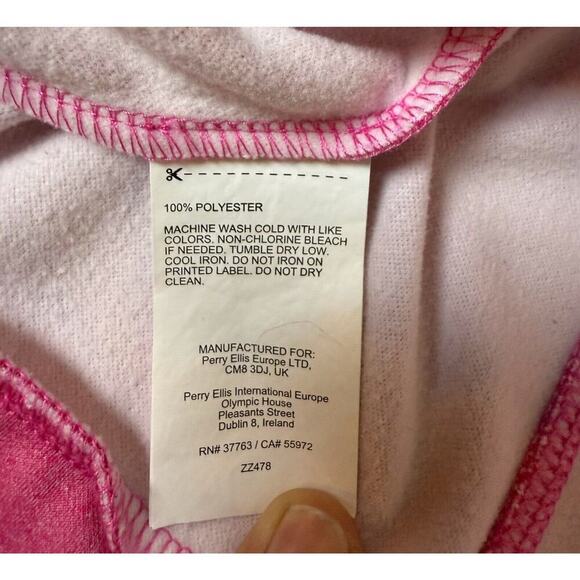 PGA Tour Jacket Womens Large Pink Golf Full Zip Jacket Long sleeve Pockets - Picture 5 of 5